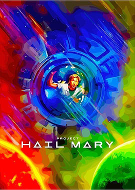 Project Hail Mary Poster Art