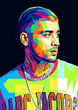 Zayn Malik Pop Art