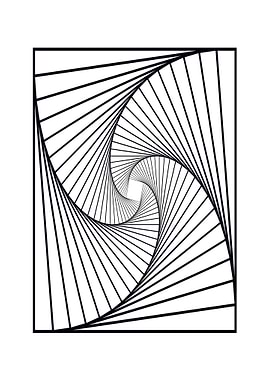 Optical Illusion Swirl Pattern