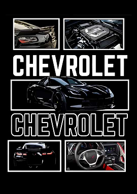Chevrolet Corvette Poster