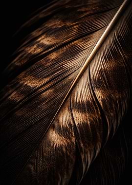Close-up of a Feather