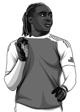 Eberechi Eze Black and White Version