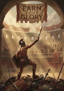 Gladiator Earns Glory in Arena