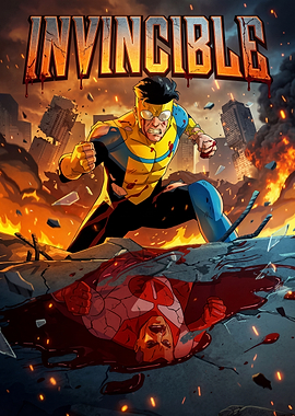 Invincible Comic Book Cover