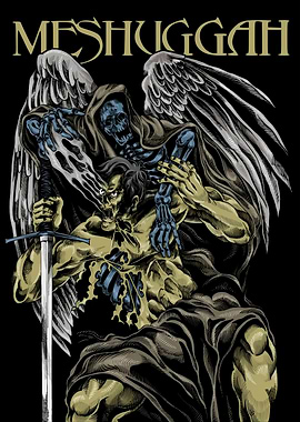 Meshuggah Angel of Death Artwork