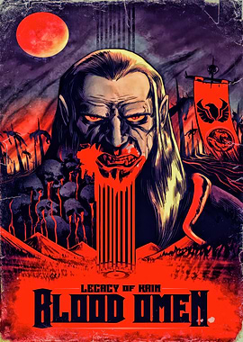 Legacy of Kain Blood Omen Vampire Art