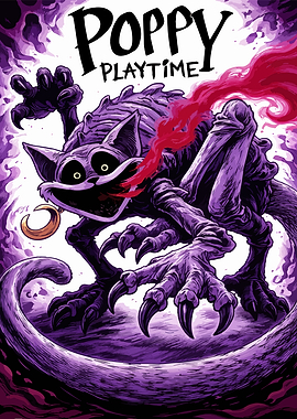 Poppy Playtime Cat Monster