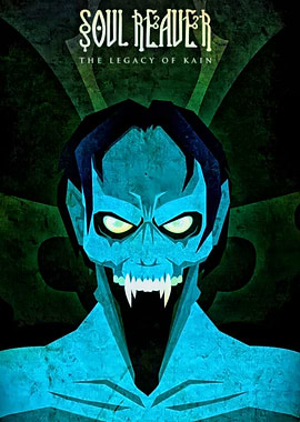 Soul Reaver Kain Minimalist Poster
