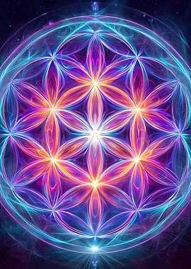 Sacred Geometry Flower of Life
