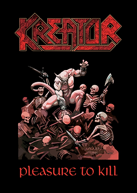 Kreator Pleasure to Kill Album Art