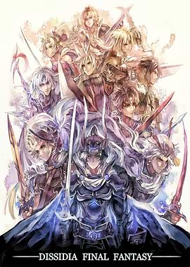 Dissidia Final Fantasy Poster