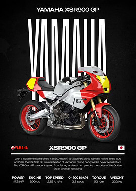 Yamaha XSR900 GP Motorcycle