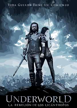 Underworld Lycan Rebellion Poster
