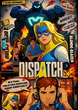 Superhero Dispatch Comic Cover