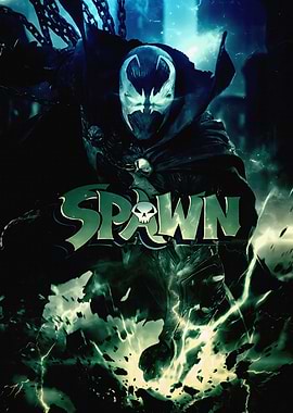 Spawn Comic Book Poster