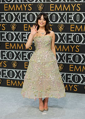 Jenna Ortega at the Emmys