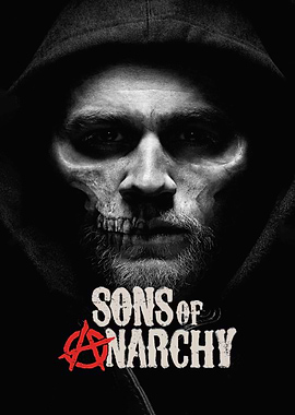 Sons of Anarchy Skull Poster