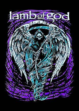 Lamb of God Grim Reaper Wings