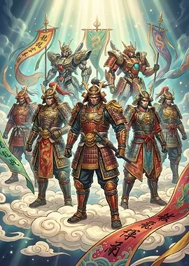 Samurai Warriors and Mechs