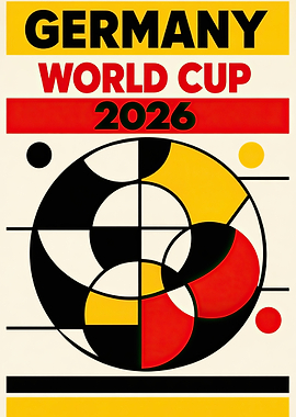 Germany World Cup 2026 Poster
