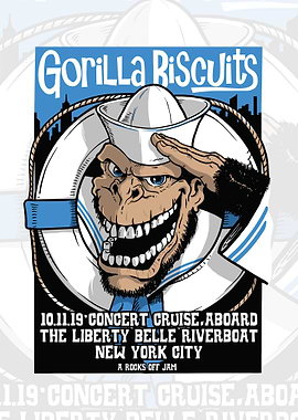 Gorilla Biscuits Concert Poster