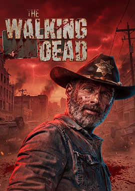 The Walking Dead Rick Grimes Poster