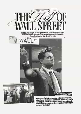 The Wolf of Wall Street Poster