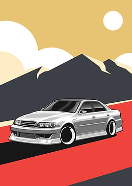 Chaser JZX100 Cloudscape