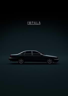 Impala Car Minimalist Poster
