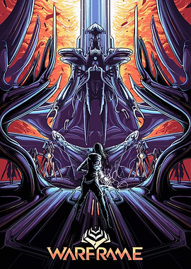 Warframe Digital Poster