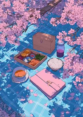 Cherry Blossom Picnic
