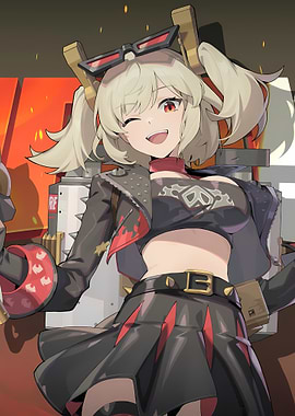 Zenless Zone Zero Burnice White