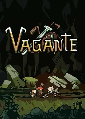 Vagante Game Title Screen