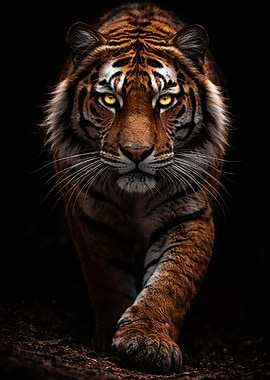 Intense Tiger Portrait