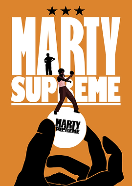 Marty Supreme Ping Pong Poster