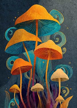 Enchanted Mushroom Forest