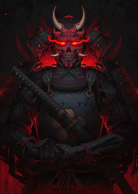 Demonic Samurai Warrior