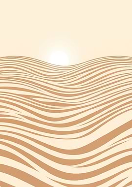 Desert Dunes at Sunset