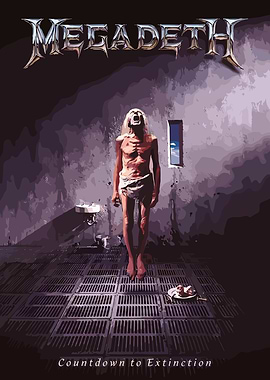 Megadeth Countdown to Extinction Album Cover