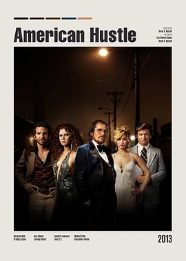 American Hustle Movie Poster