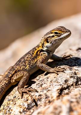 Lizard on a Rock