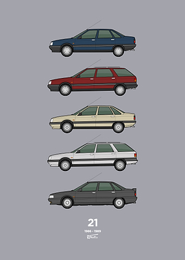 R21 '86 - '89 classic car collection