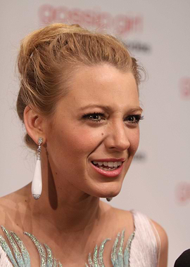 Blake Lively at Gossip Girl Event