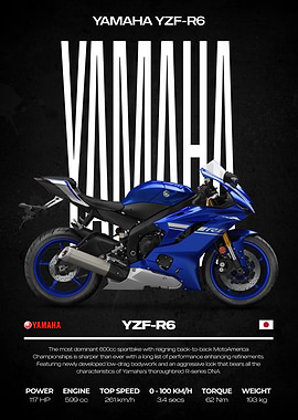 Yamaha YZF-R6 Motorcycle