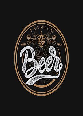Premium Beer Label Design