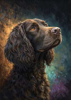 Portrait of a Brown Dog