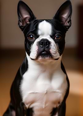 Boston Terrier Portrait