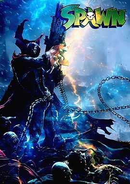 Spawn Comic Book Cover
