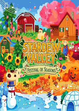 Stardew Valley Festival of Seasons Art