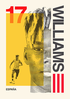 Williams 17 España Football Poster